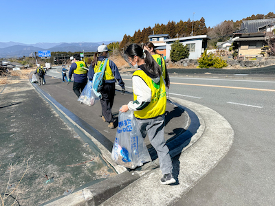 「富士山ごみ減量大作戦」に参加しました